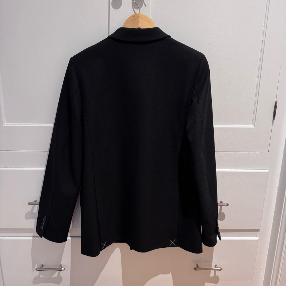 NWT Wilfred Classic Black Double-Breasted Destiny Blazer - Picture 4 of 7
